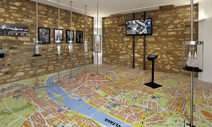 Čtvrté patro výstava pražských věží