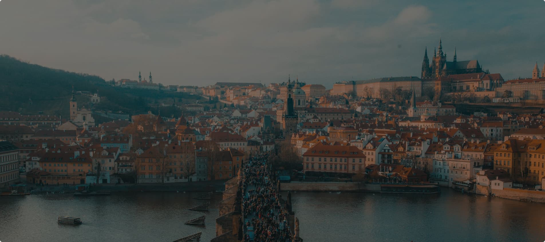 Praha panorama